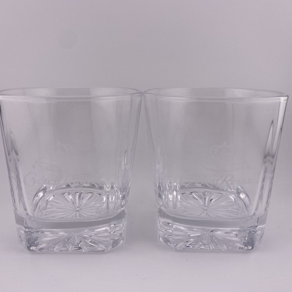 Set Of 2‎ Crown Royal Whiskey Bourbon Glasses